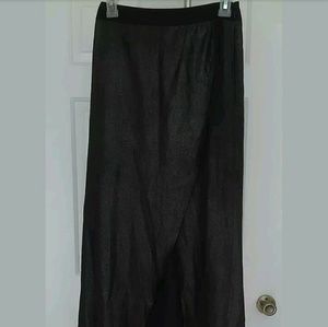 Express Long Split Skirt With Mini Under Skirt